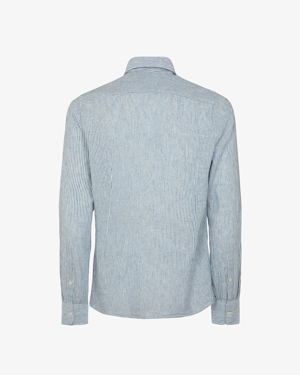 CAMICIA M/L COLLO FRANCESE LIN 