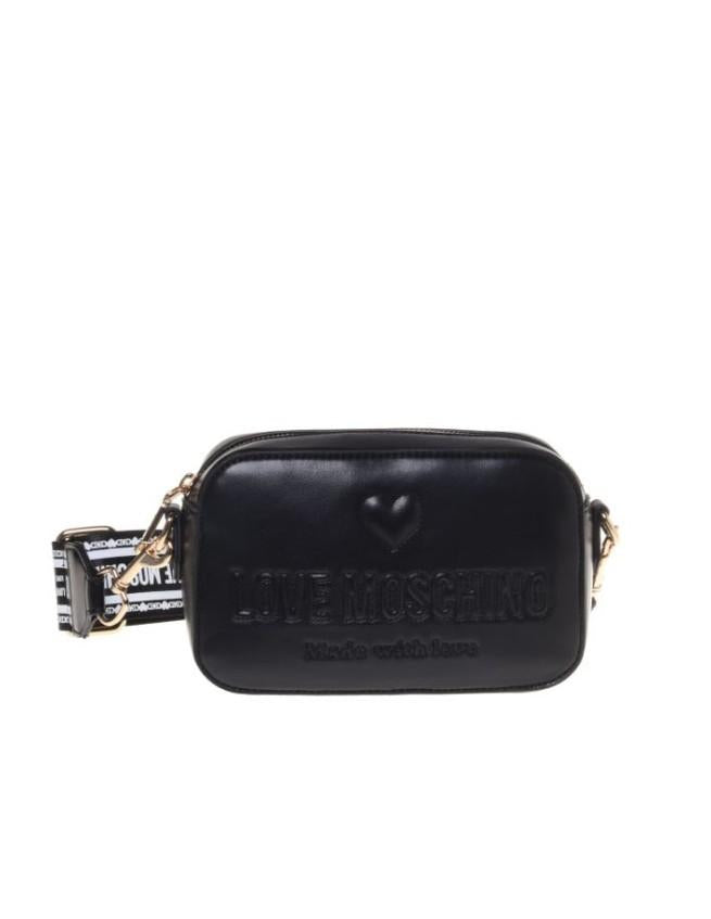 BORSA PU GRS NERO+GALV.NIKEL 