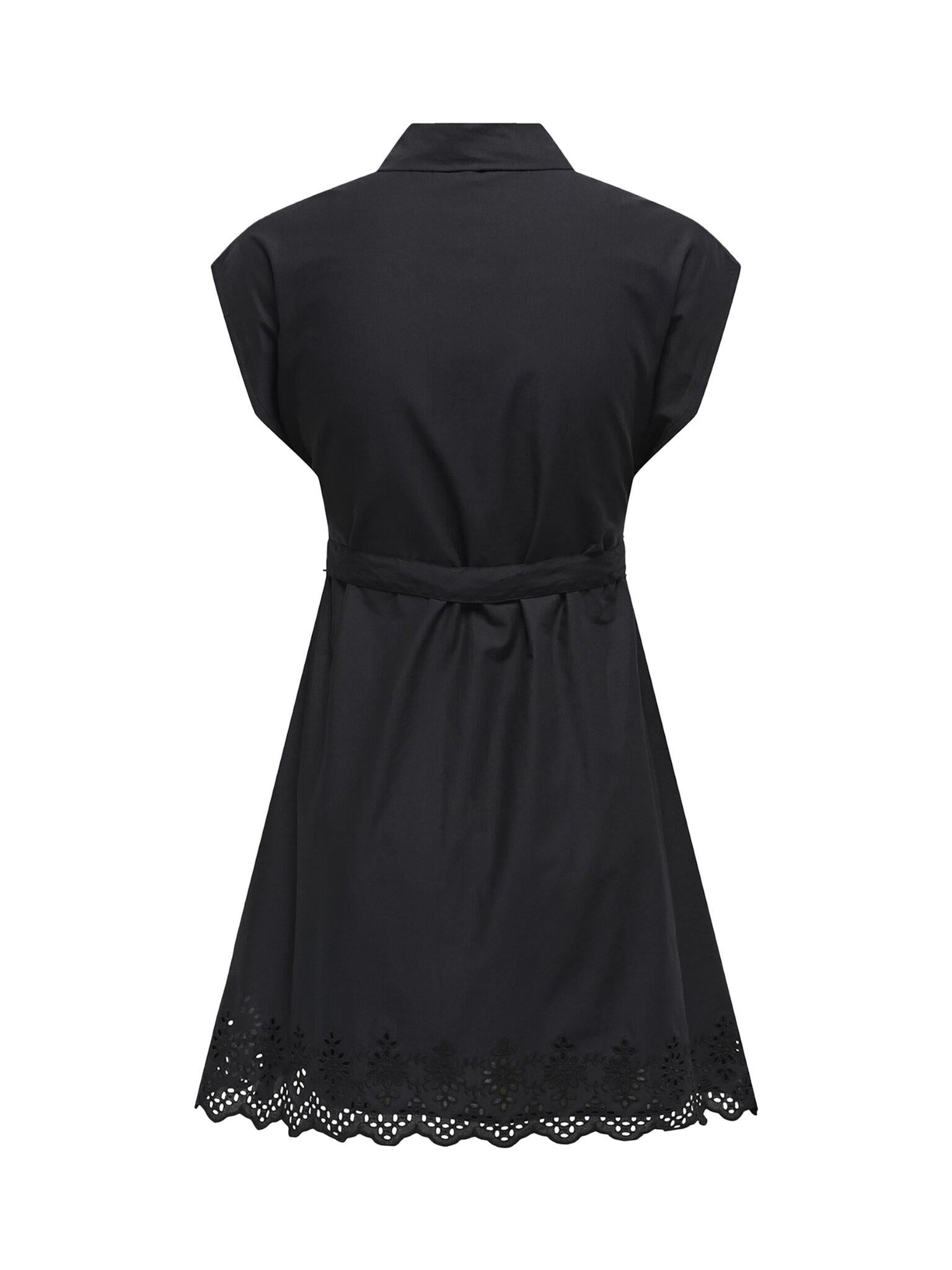 ONLLOU LIFE EMB S/S SHIRT DRESS PTM 
