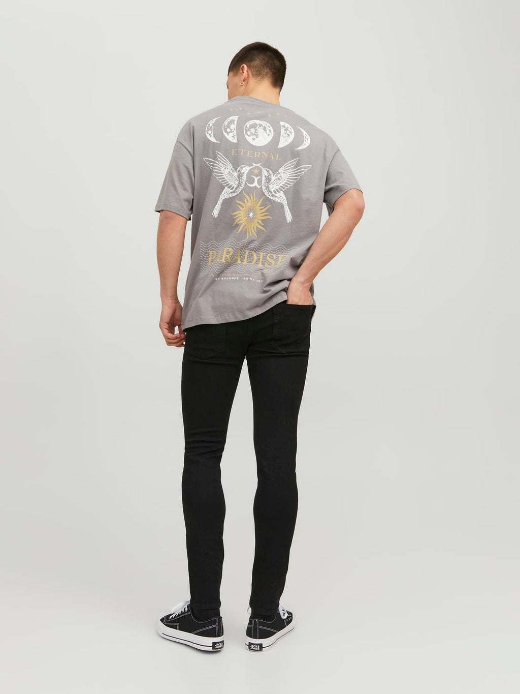 12237365/Black Denim JACK AND JONES