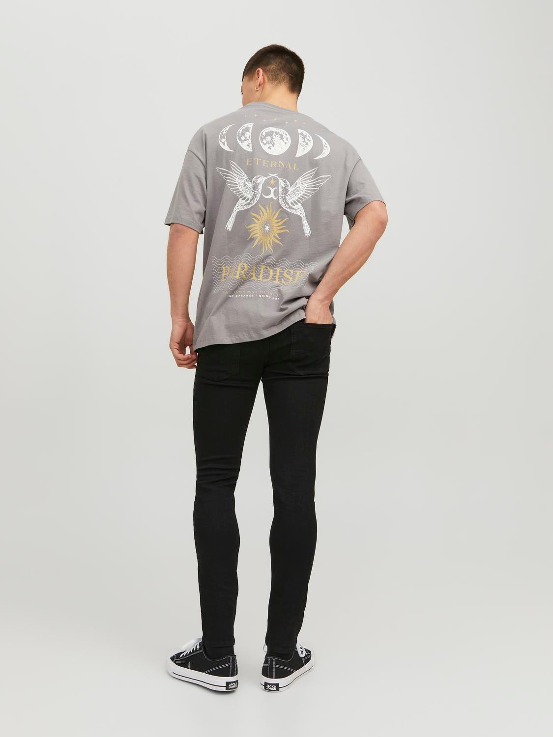 12237365/Black Denim JACK AND JONES
