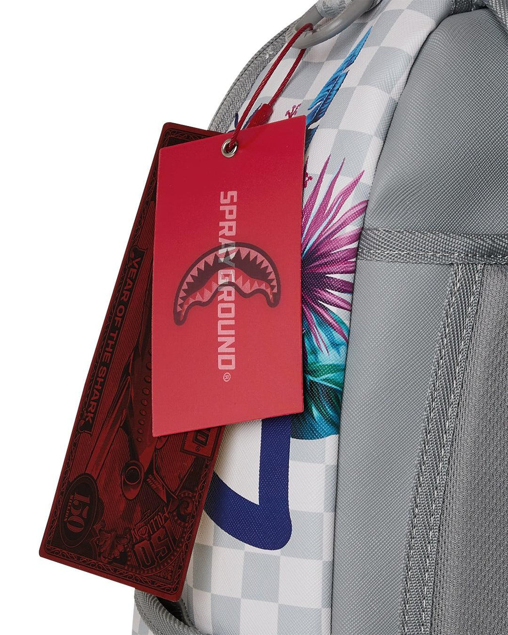 FLOWERING JUNGLE SHARK BACKPACK 