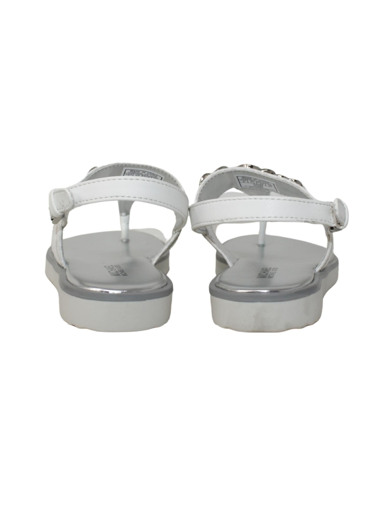 BRANDY ROXANNE MK100701/WHITE-SILVER MICHAEL KORS