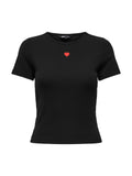 ONLY ONLELVA JUNE EMB S/S TEE JRS NOOS