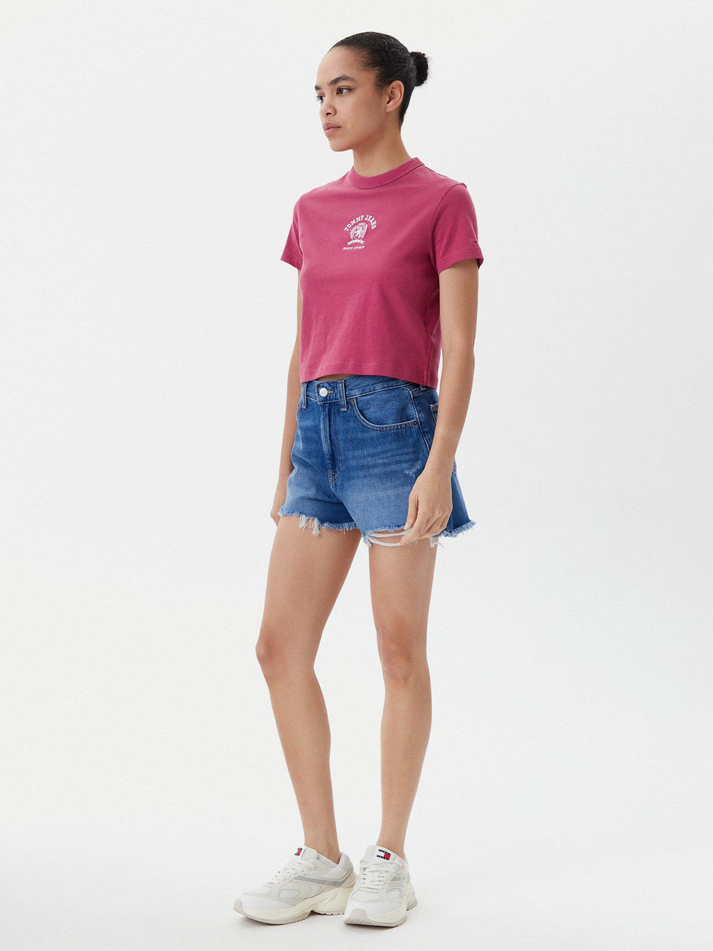HOT PANT BI8057 DW0DW20096/1BK TOMMY JEANS