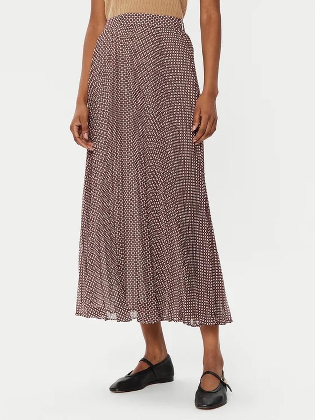 RUFFLE SUNRAY PLEATE 