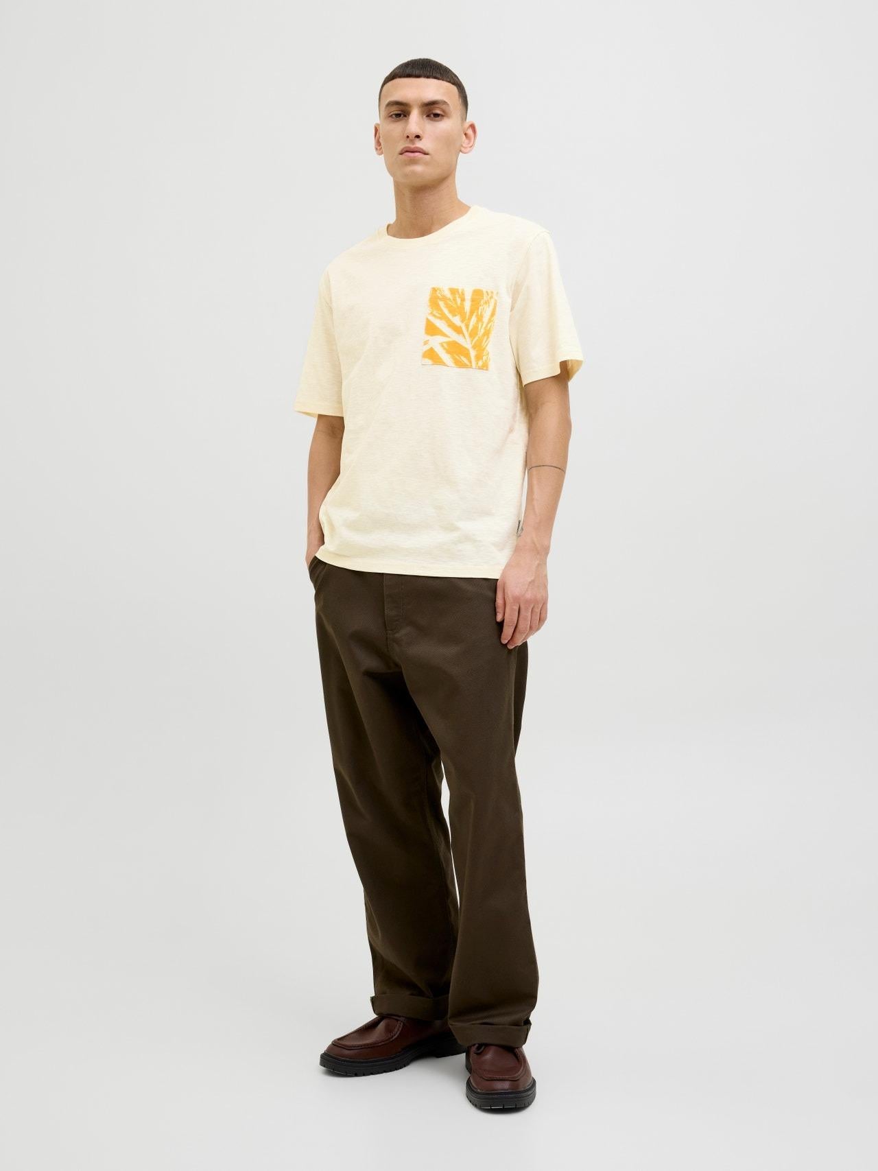 12272995/Antique White JACK AND JONES