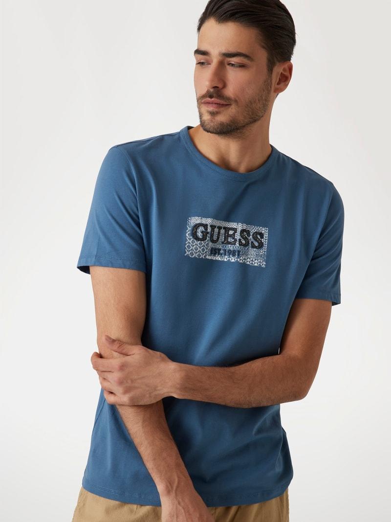 SS CN GUESS BOX TEE 