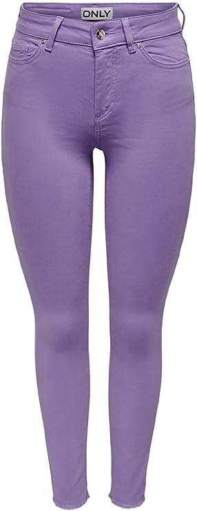 ONLBLUSH MID SK ANK RAW COL PNT 