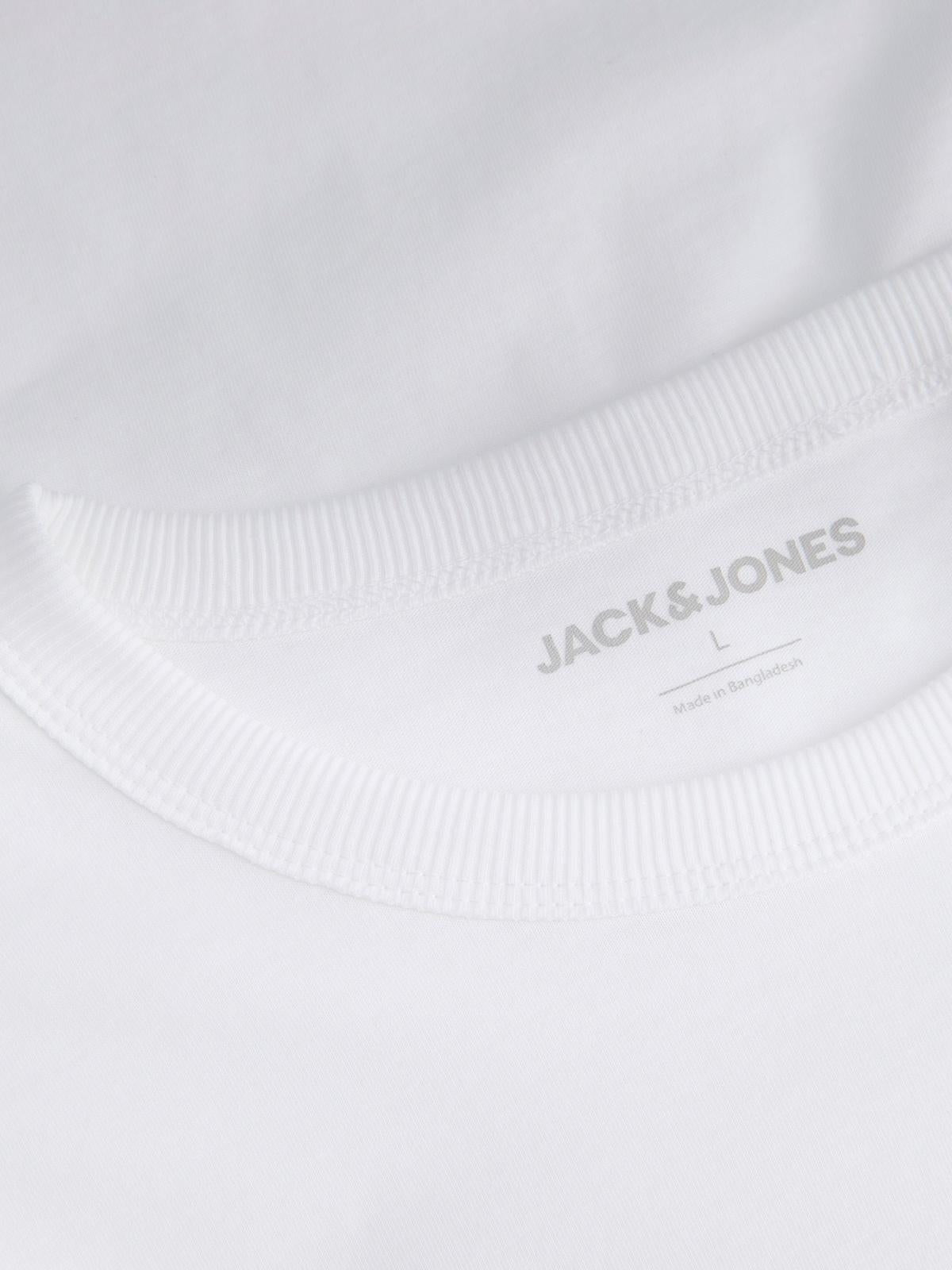 JJCOLLEGE LOGO TEE SS CREW NECK 