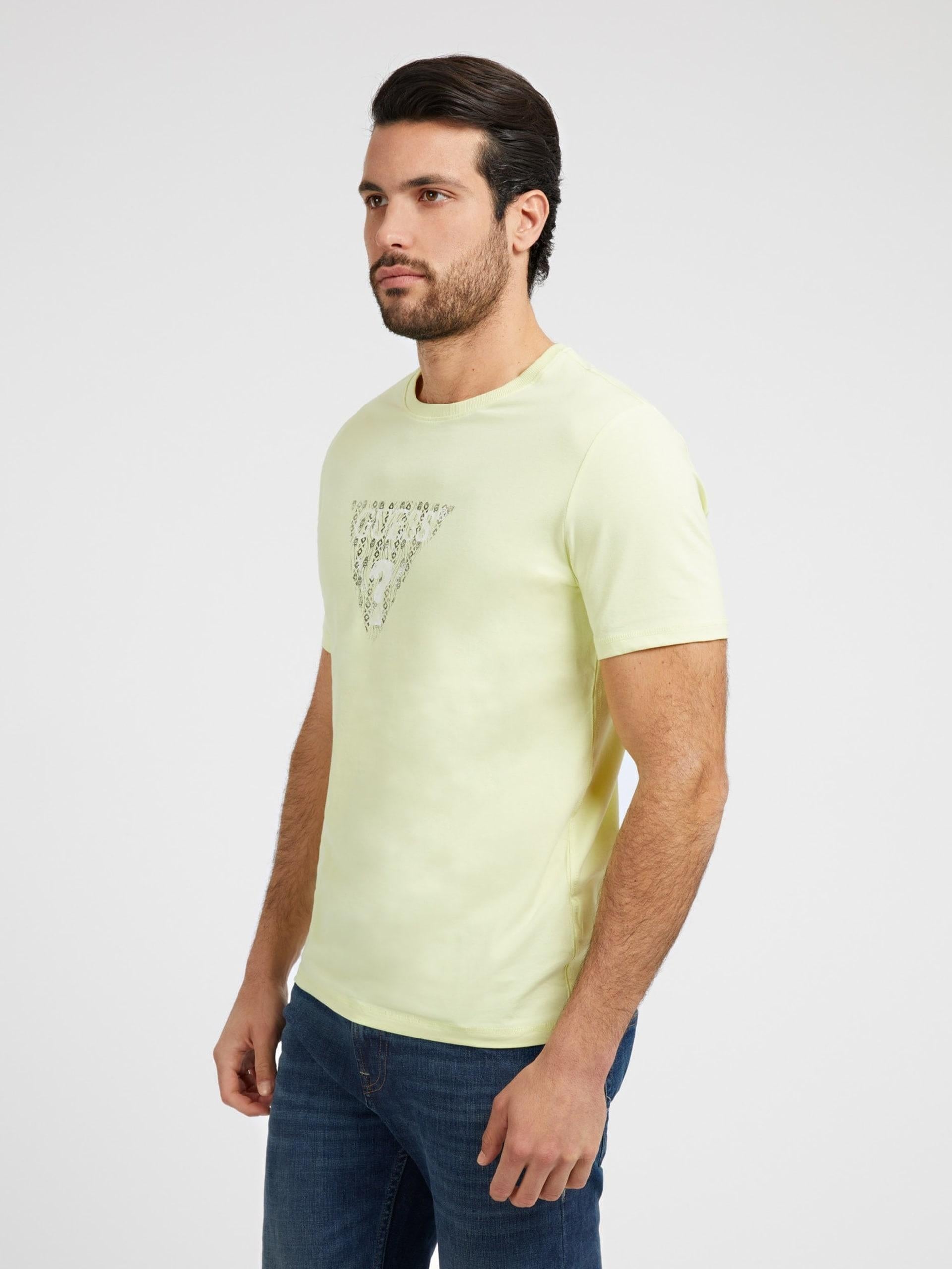 SS CN GUESS GEO TRIANGLE TEE 