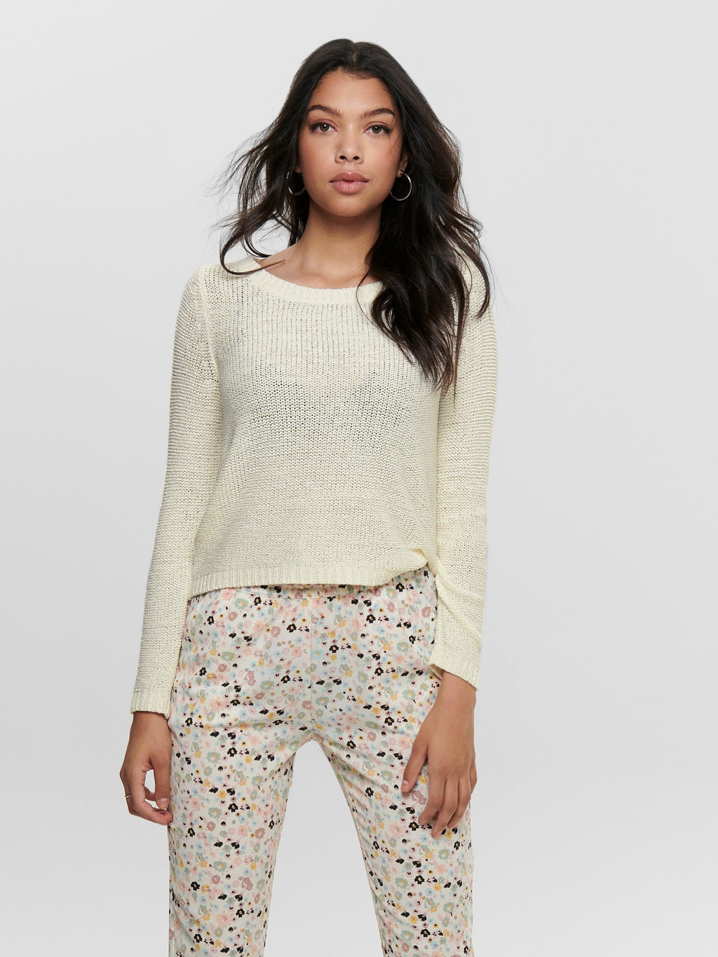 ONLGEENA XO L/S PULLOVER KNT NOOS 