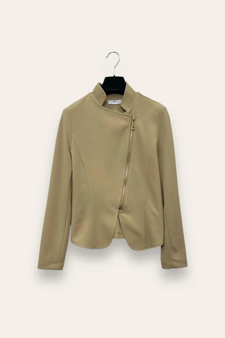 giacca chiodo in crepe AM-10666/AM-8045/SABBIA LOVEme