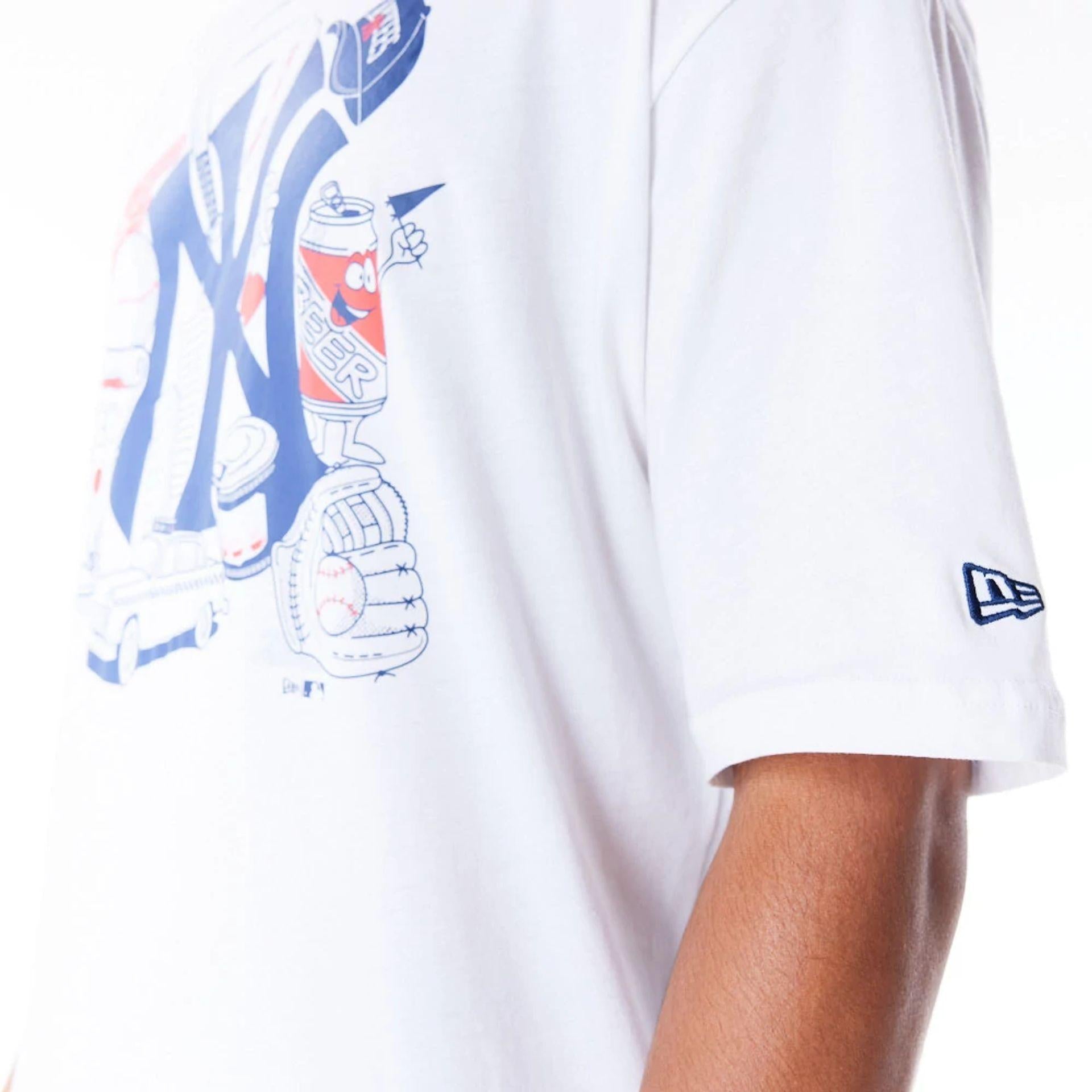 MLB FOOD GRPHC OS TEE NEYYAN  WHINVY 