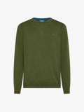 SWEATER NECK DOUBLE RIB L/S 
