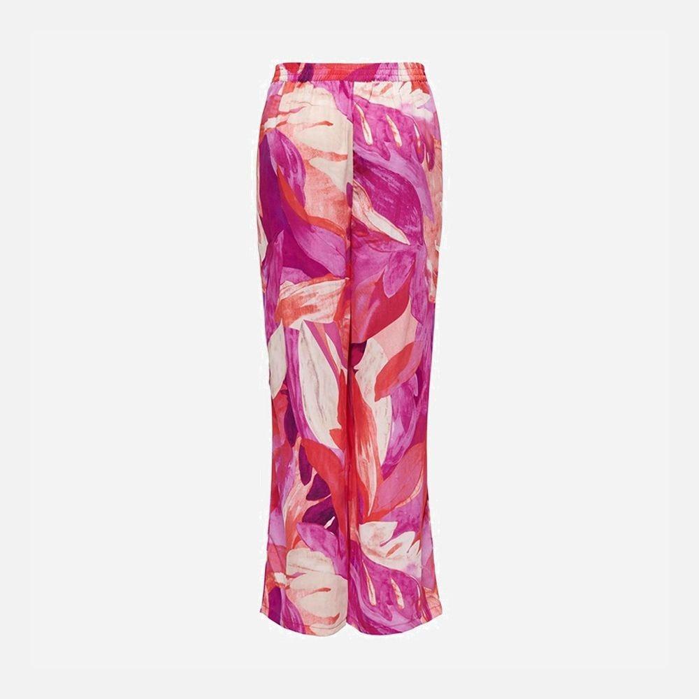 ONLALMA LIFE POLY PALAZZO PANT AOP PTM 