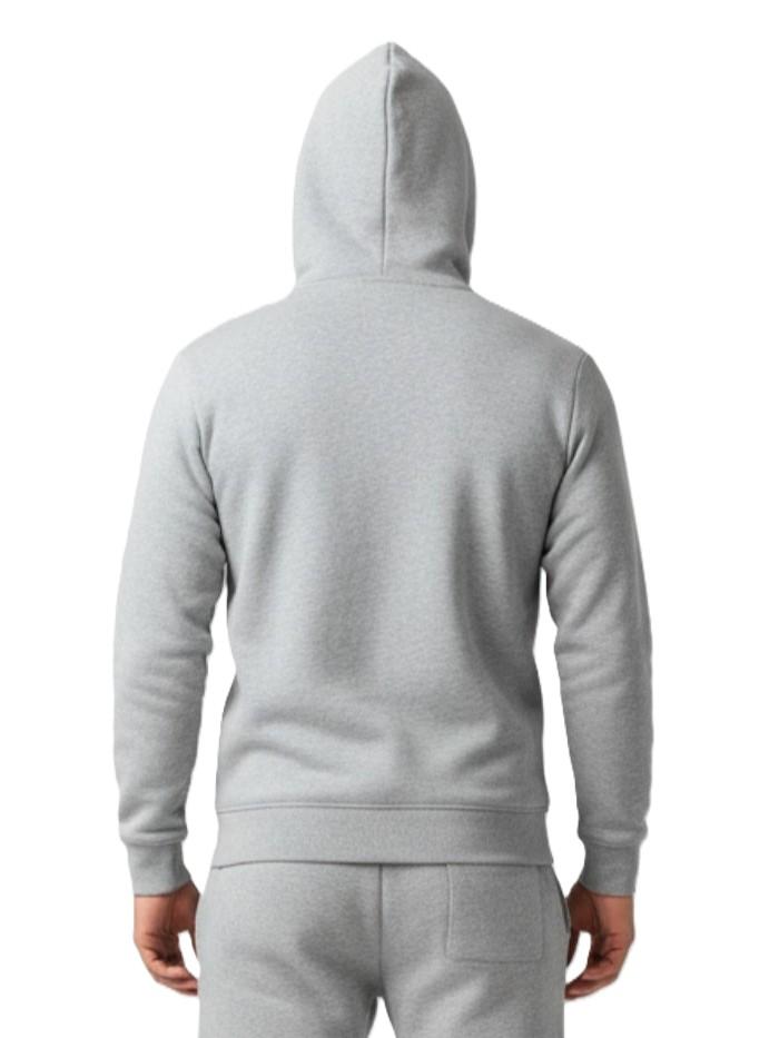 CAPPUCCIO ZIP FELPA UR9120001/GRIGIO MELANGE URBAN RING