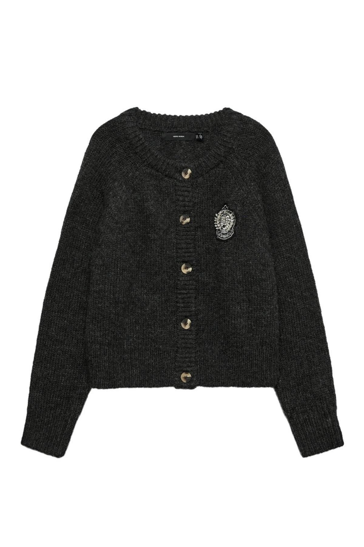 10335022/Dark Grey Melange VERO MODA