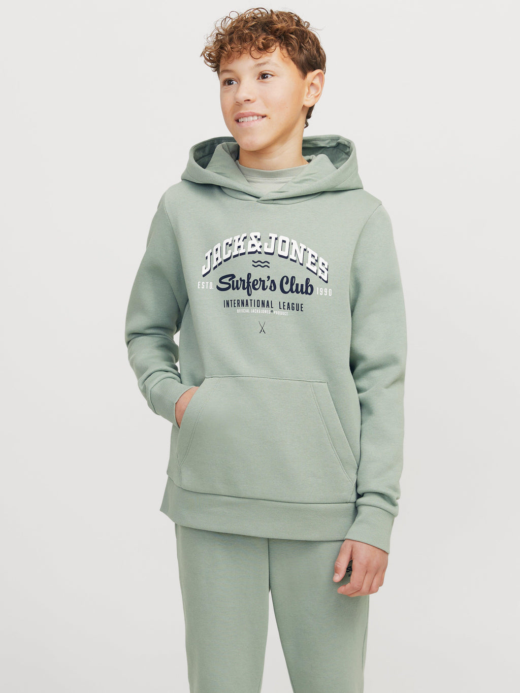 12258823/Iceberg Green JACK JONES KIDS