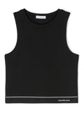 LOGO TAPE SLEEVELESS PUNTO TOP 