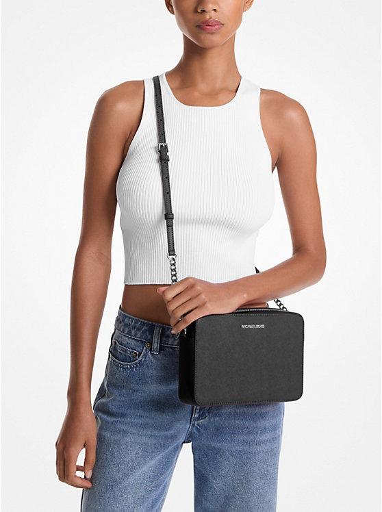 LG EW CROSSBODY LEATHER 35F8STTC9L/BLACK MICHAEL KORS