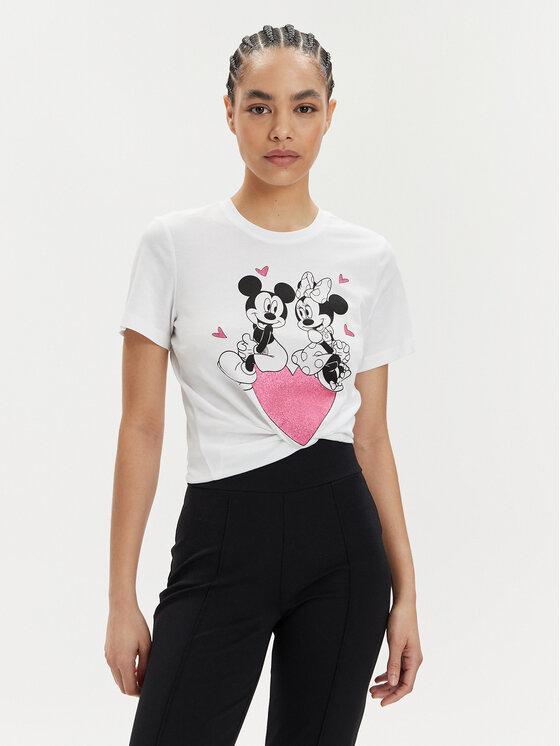 ONLMICKEY LIFE REG S/S VALENTINE TOP JRS 