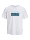 JACK JONES KIDS JCOFUSION DOTS PRINT TEE SS CN SN JNR