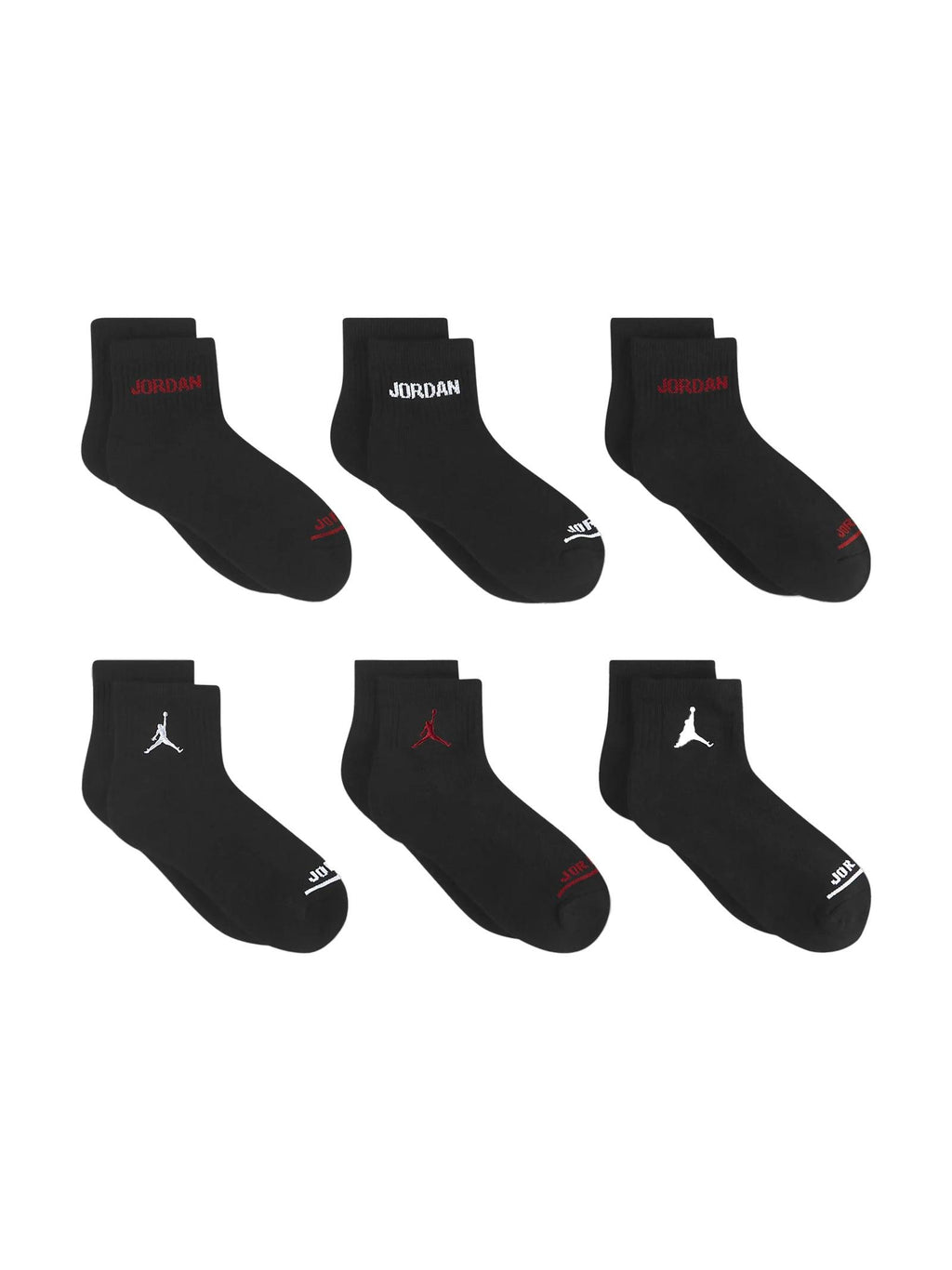 JHB JORDAN LEGEND ANKLE 6PK 