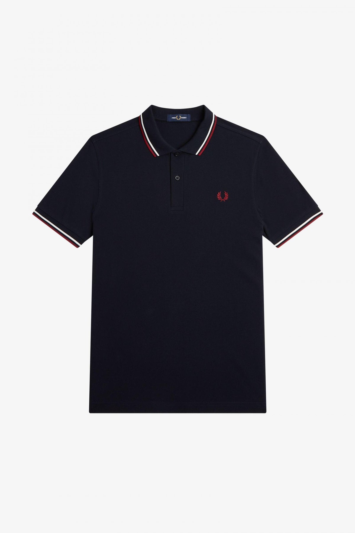 FP TWIN TIPPED FRED PERRY SHIRT FP-M3600/T55 FRED PERRY