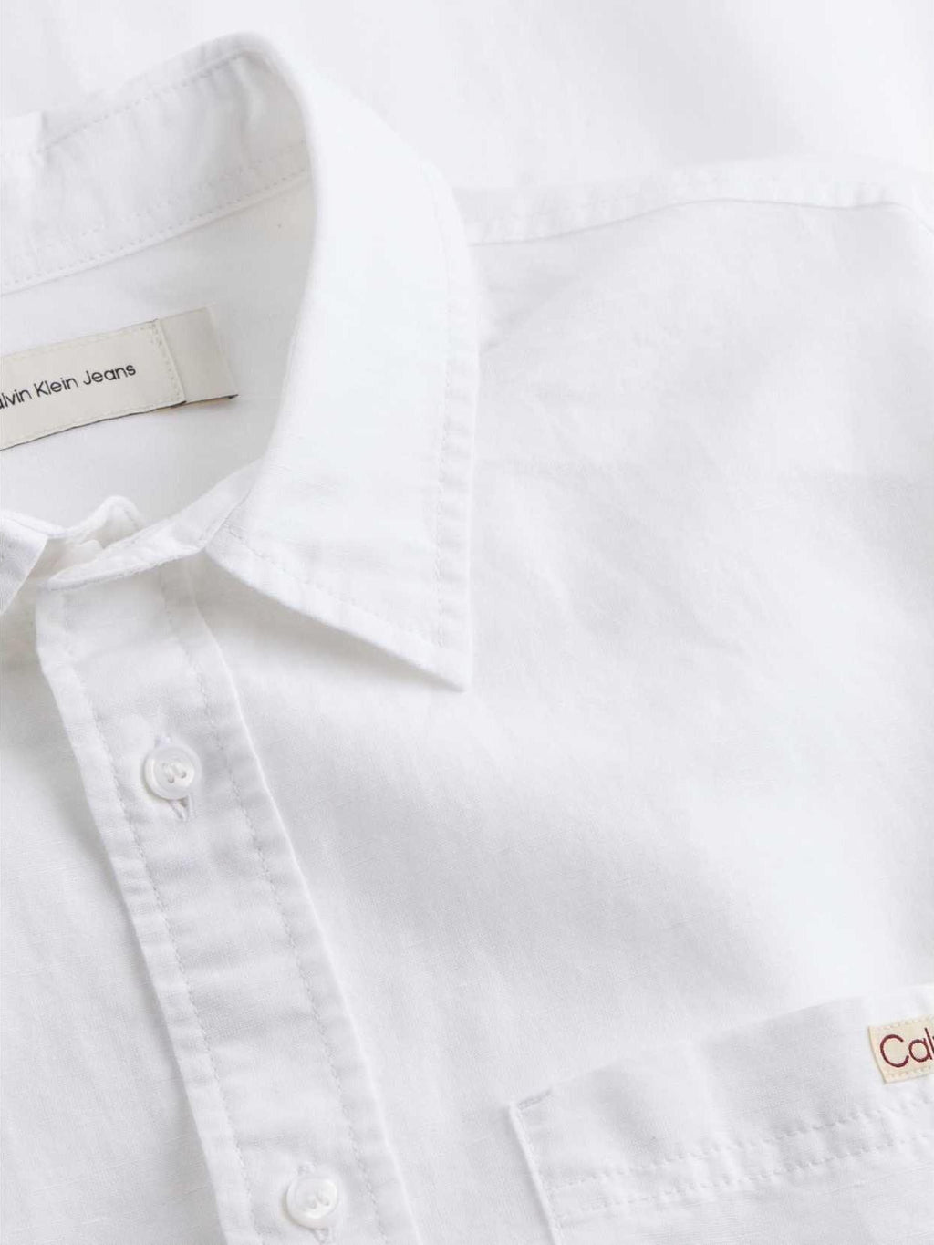 LINEN COTTON SHIRT J30J327295/YAF CALVIN KLEIN JEANS