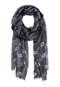 LIU JO ECS STOLA DEGRADE LOGO 70X180