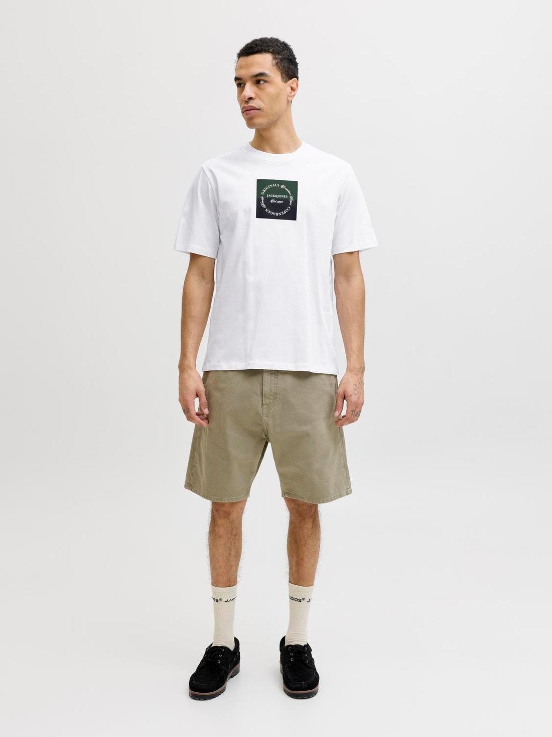 12290856/Bright White JACK AND JONES