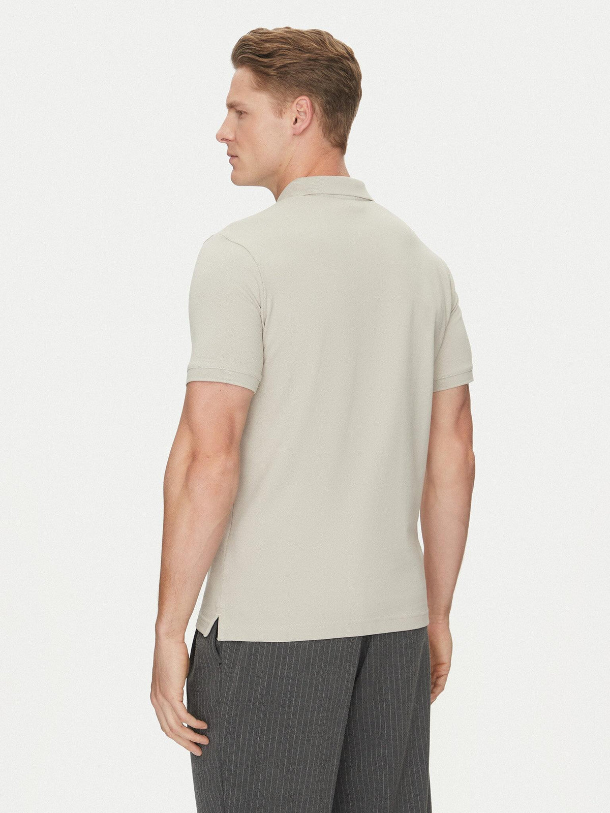 STRETCH PIQUE SLIM P K10K111196/PBQ CALVIN KLEIN