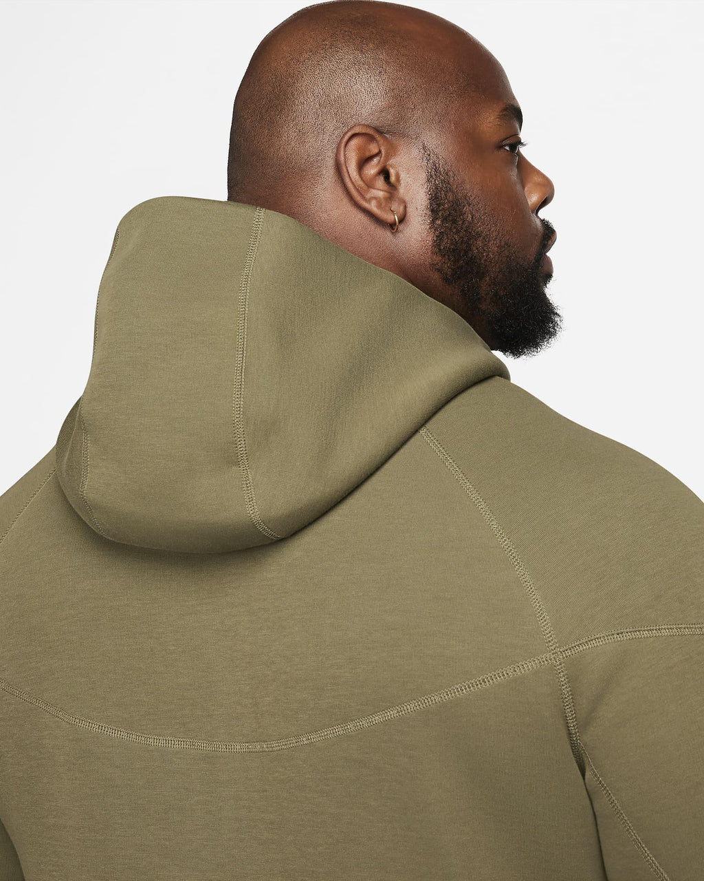 M nk tch flc fz wr hoodie 