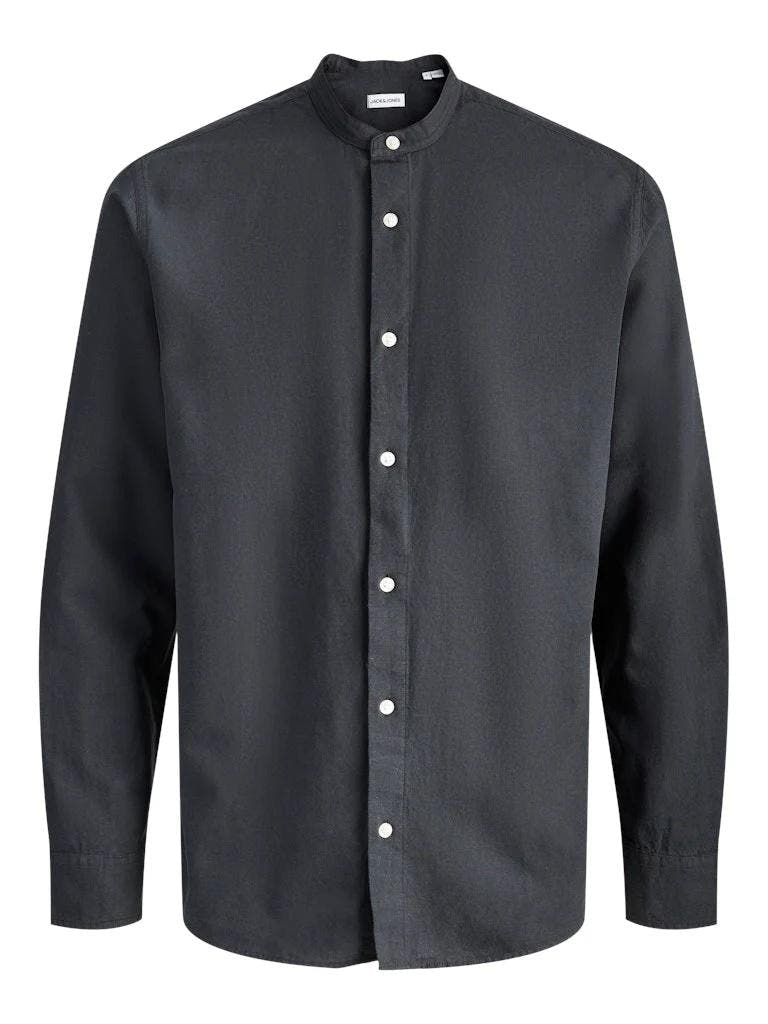 JJEBREEZE LINEN BLEND BAND SHIRT L/S SN 
