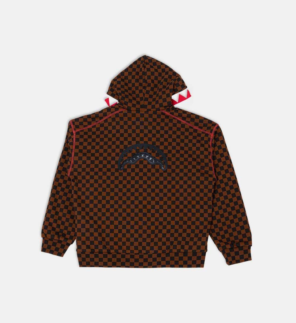 TAKEOVER THE THRONE CHECKERED FULL-ZIP SPY1362G/CHECK SPRAYGROUND