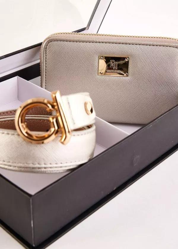 SET CINTURA + PORTAFOGLIO - linea WOMAN GIFT BOX 