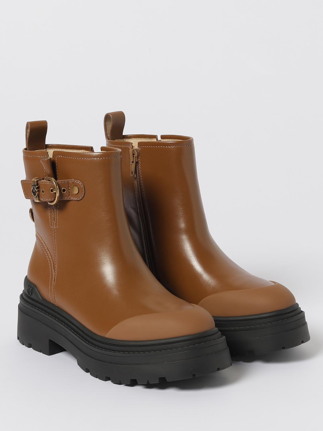 MIA 21 - ANKLE BOOT CALF LEATHER SD0409P001/GU8 PINKO