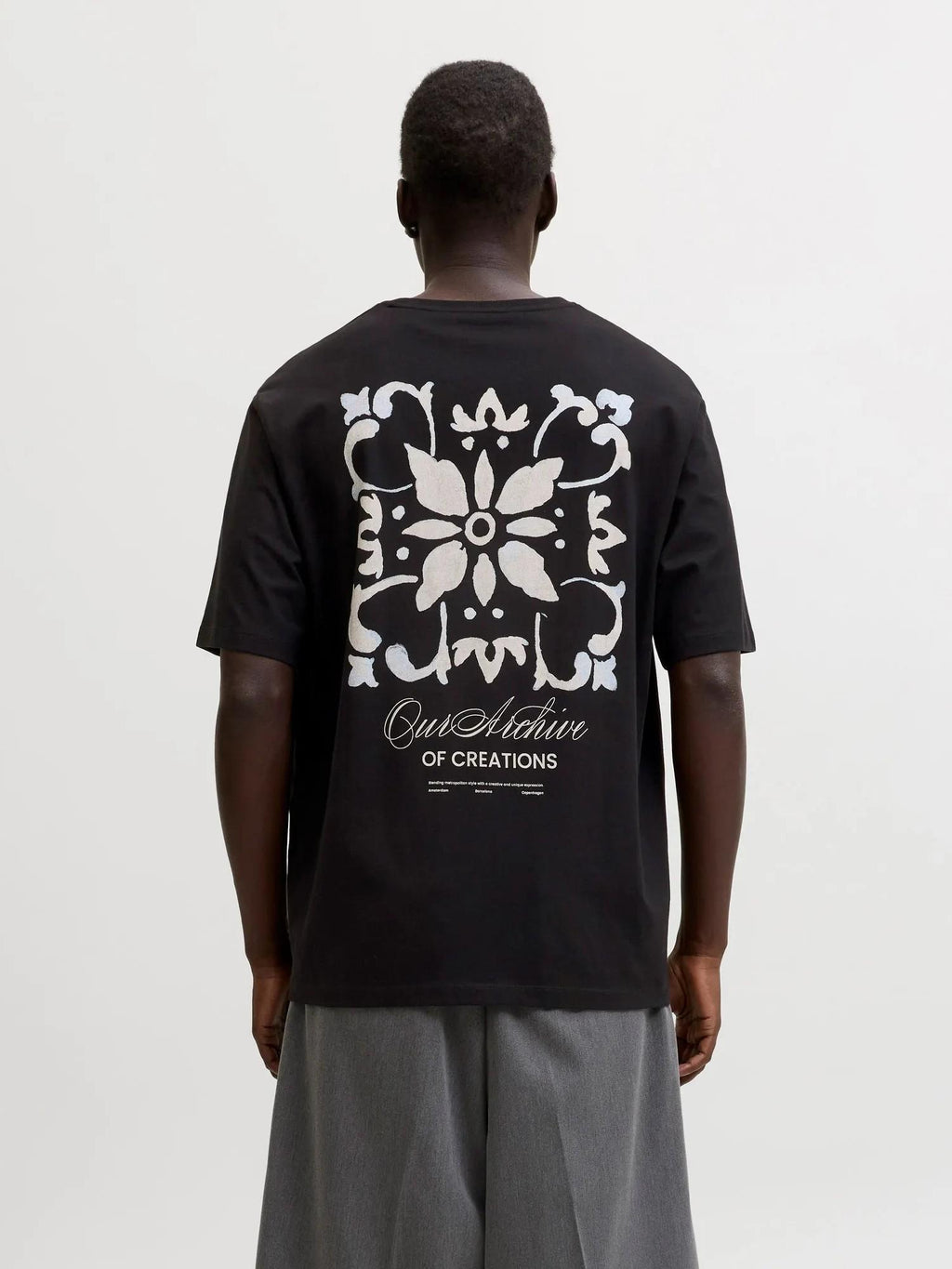 JJART PRINT TEE SS CREW NECK 