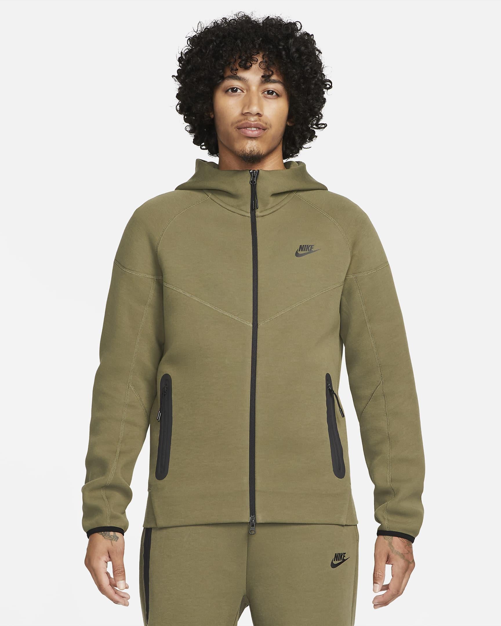 M nk tch flc fz wr hoodie 