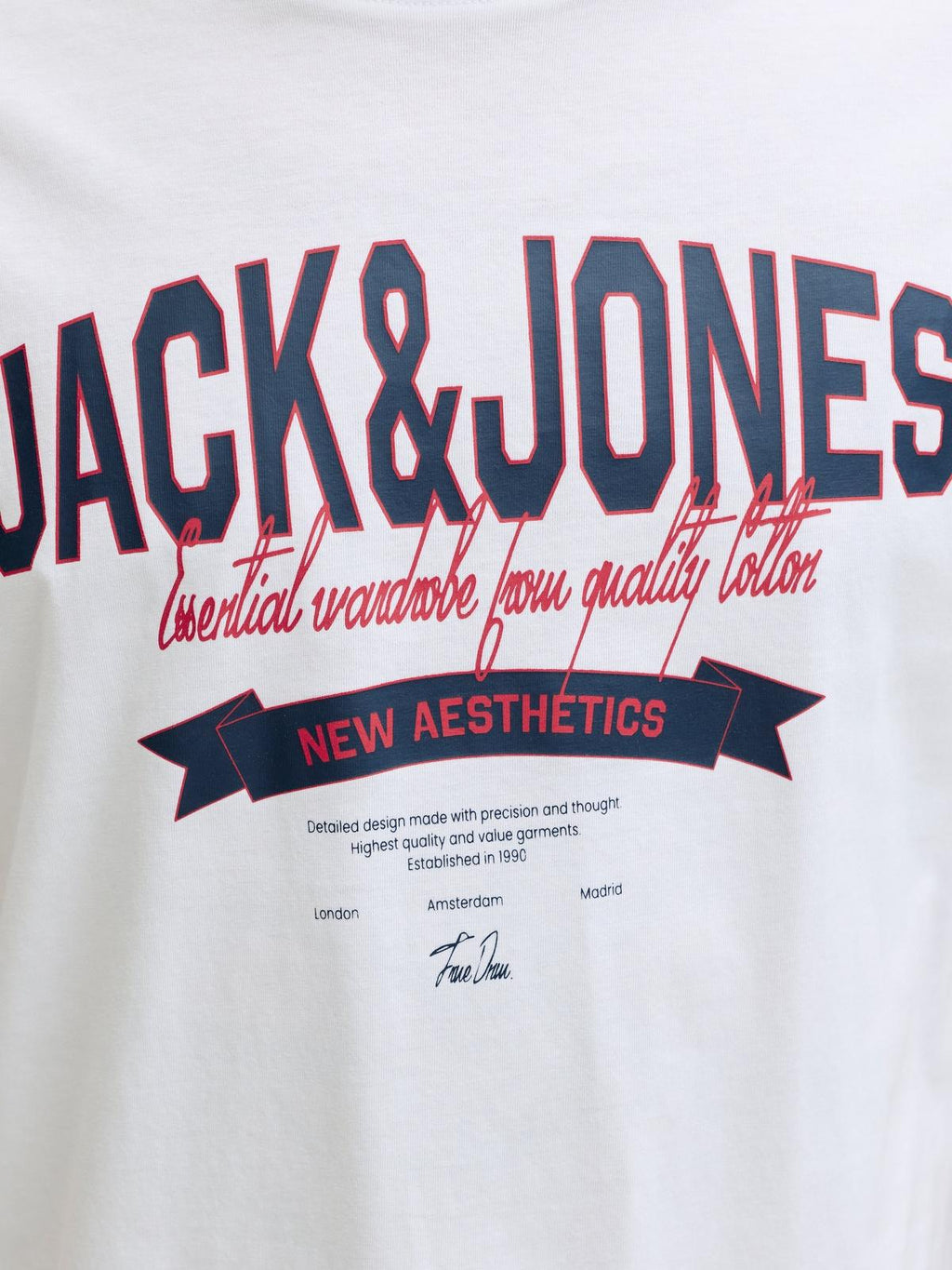 12288016/Bright White JACK AND JONES