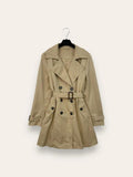 LOVEme Trench doppiopetto foderato