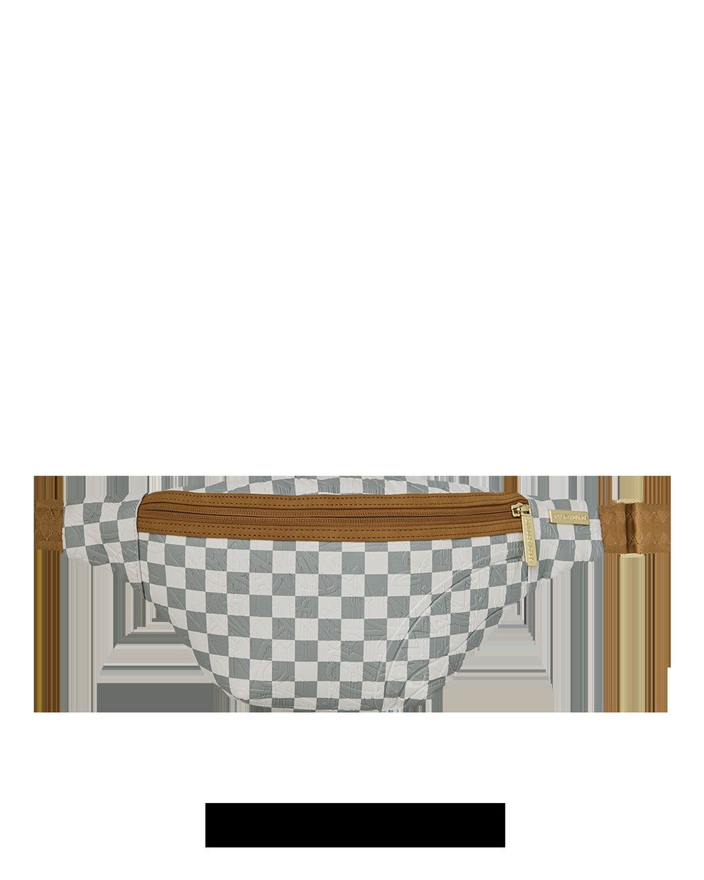 GRAFF EMBOSSED CREAM CHECK<BR/>SAVVY CROSSBODY 