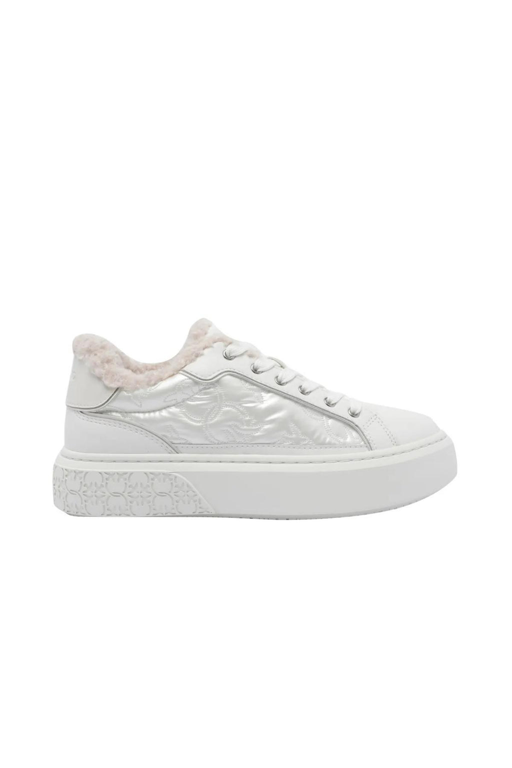 YOKO 21 - SNEAKER CALF LEATHER/MONOGRAM NYLON/LINING 