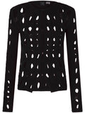 PINKO CARLTON CARDIGAN TRECCE E TRAF
