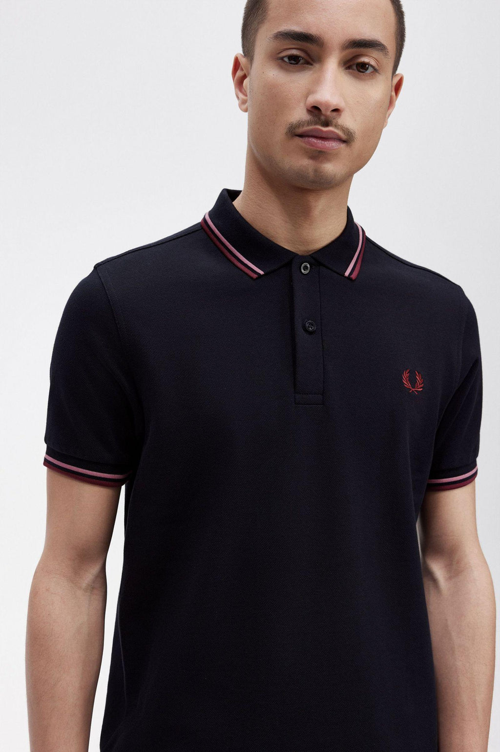 FP TWIN TIPPED FRED PERRY SHIRT FP-M3600/T57 FRED PERRY