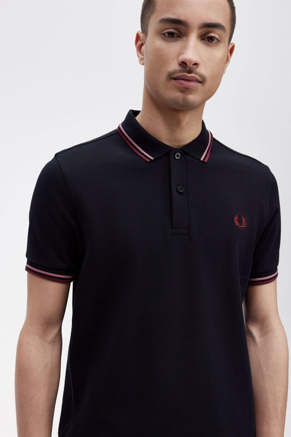 FP TWIN TIPPED FRED PERRY SHIRT FP-M3600/T57 FRED PERRY