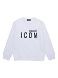 DSQUARED2 JUNIOR D2S865U SLOUCH FIT-ICON FELPA