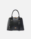 PINKO BOWLING BAG MEDIUM VITELLO MOR