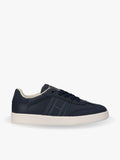 SNEAKER BASSA ALLACCIATA BEIGE/BIANCO/BLU 